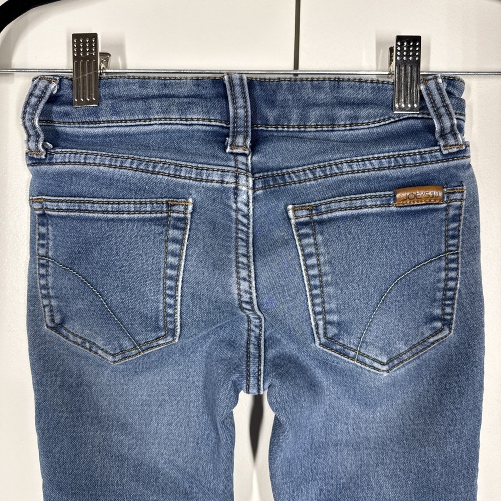 Joe's Jeans The Brixton Straight & Narrow Boy's Sz 7 Blue Light Wash Adjustable - Picture 4 of 15